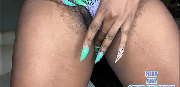  MAJOR SQUIRTING MY HAIRY MEATY PUSSY GOT CREAMY!
